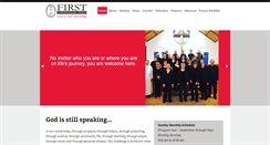 Desktop Screenshot of firstchurchrf.org